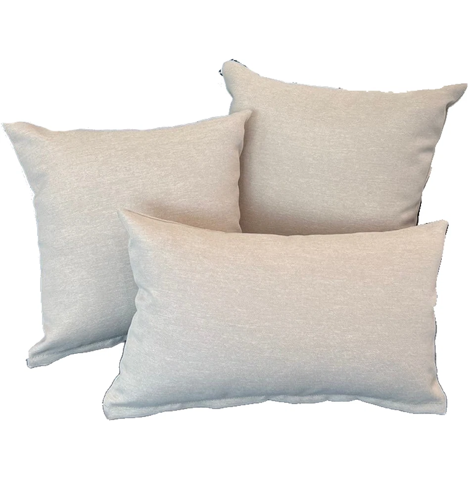 Replacement Cushion Cover 18"x18" (45x45cm) - Beige (2pcs/bag)