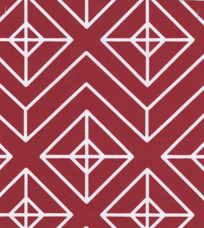 Casablanca Cushion Cover with piping 20"x12" (50x30cm) - Red (2pcs/bag)