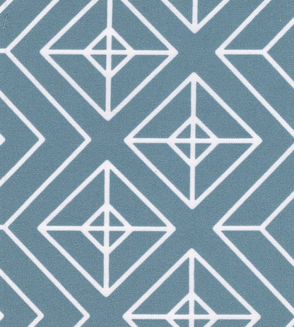 Casablanca Cushion Cover with piping 16"x16"(40x40cm) - Blue (2pcs/bag)