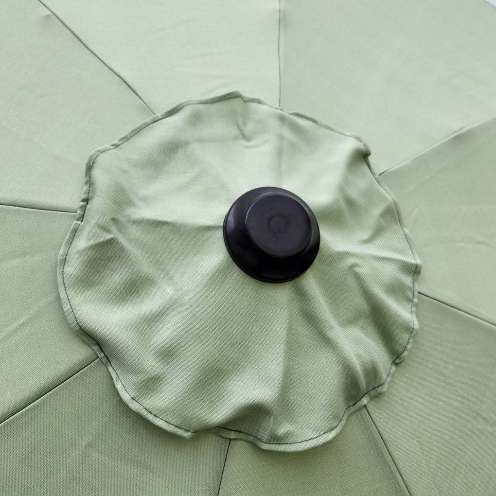 Replacement 2.7M 8 Ribs Parasol Fabric  - Olefin Green
