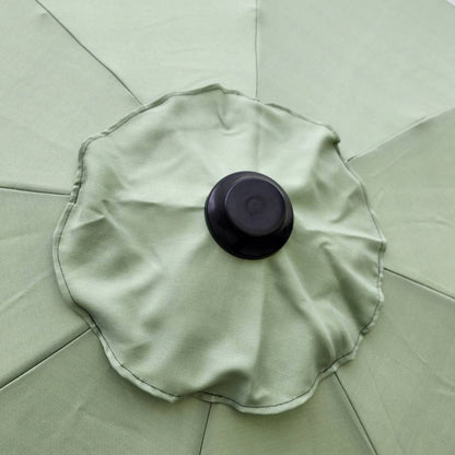 Garden Parasol Replacement Cover 2.7M 8 Ribs Fabric  - Olefin Green