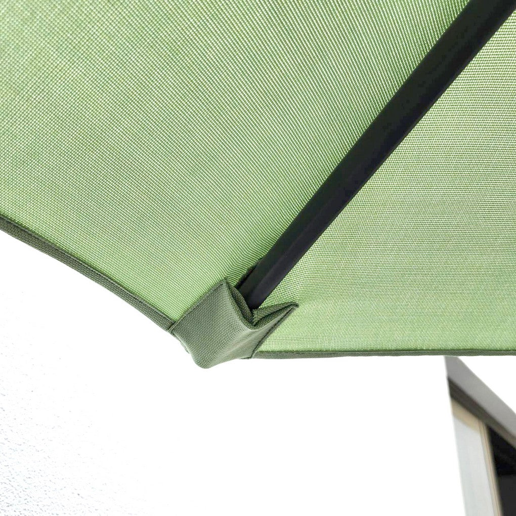 Replacement 2.7M 8 Ribs Parasol Fabric  - Olefin Green