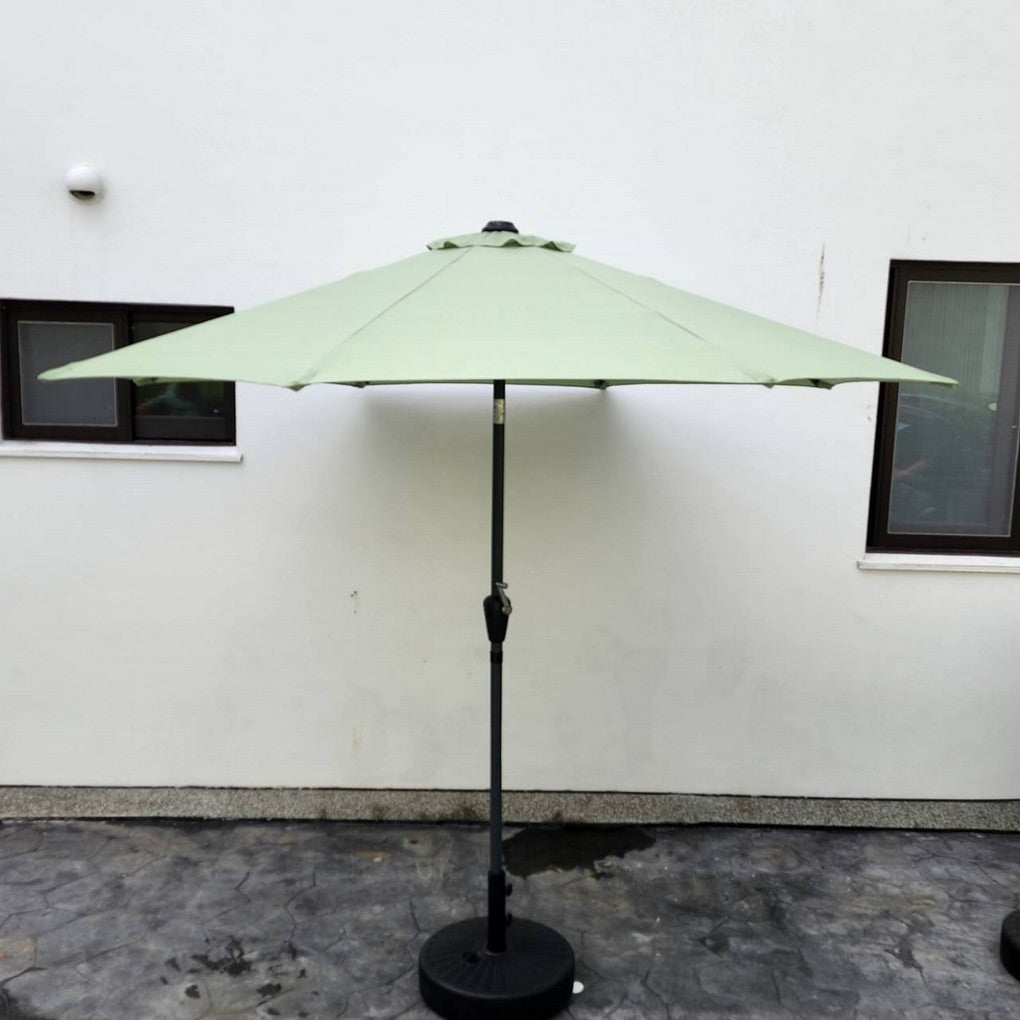 Replacement 2.7M 8 Ribs Parasol Fabric  - Olefin Green