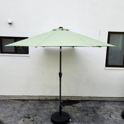 Garden Parasol Replacement Cover 2.7M 8 Ribs Fabric  - Olefin Green