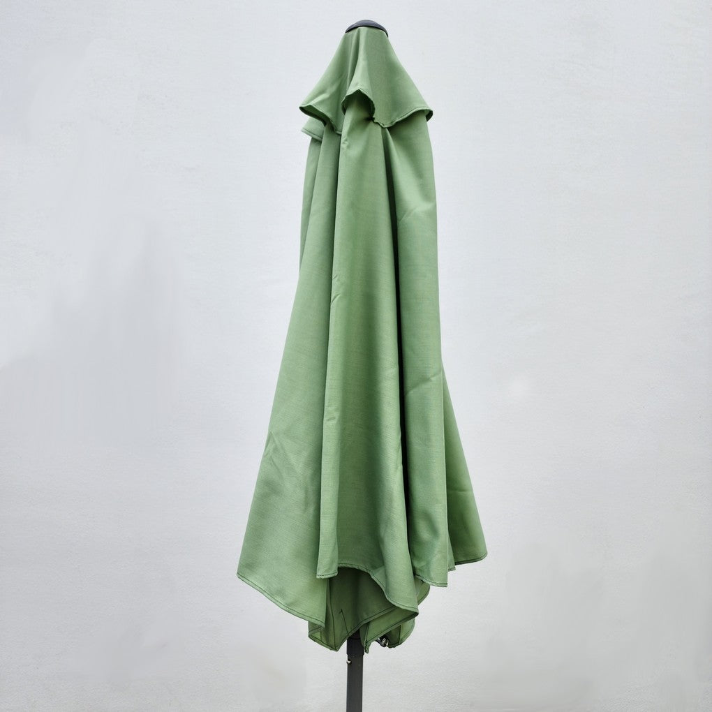 Replacement 2.4M 6 Ribs Parasol Fabric  - Olefin Green