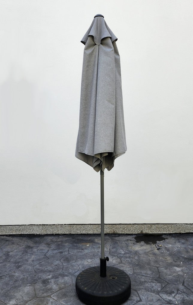 Replacement 2.7M 6 Ribs Parasol Fabric  - Grey