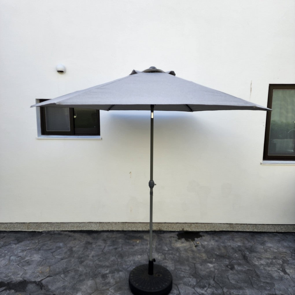 Replacement 2.7M 6 Ribs Parasol Fabric  - Grey
