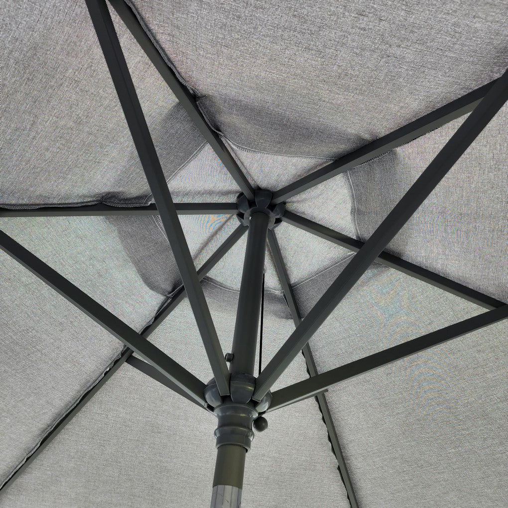 Replacement 2.7M 6 Ribs Parasol Fabric  - Grey