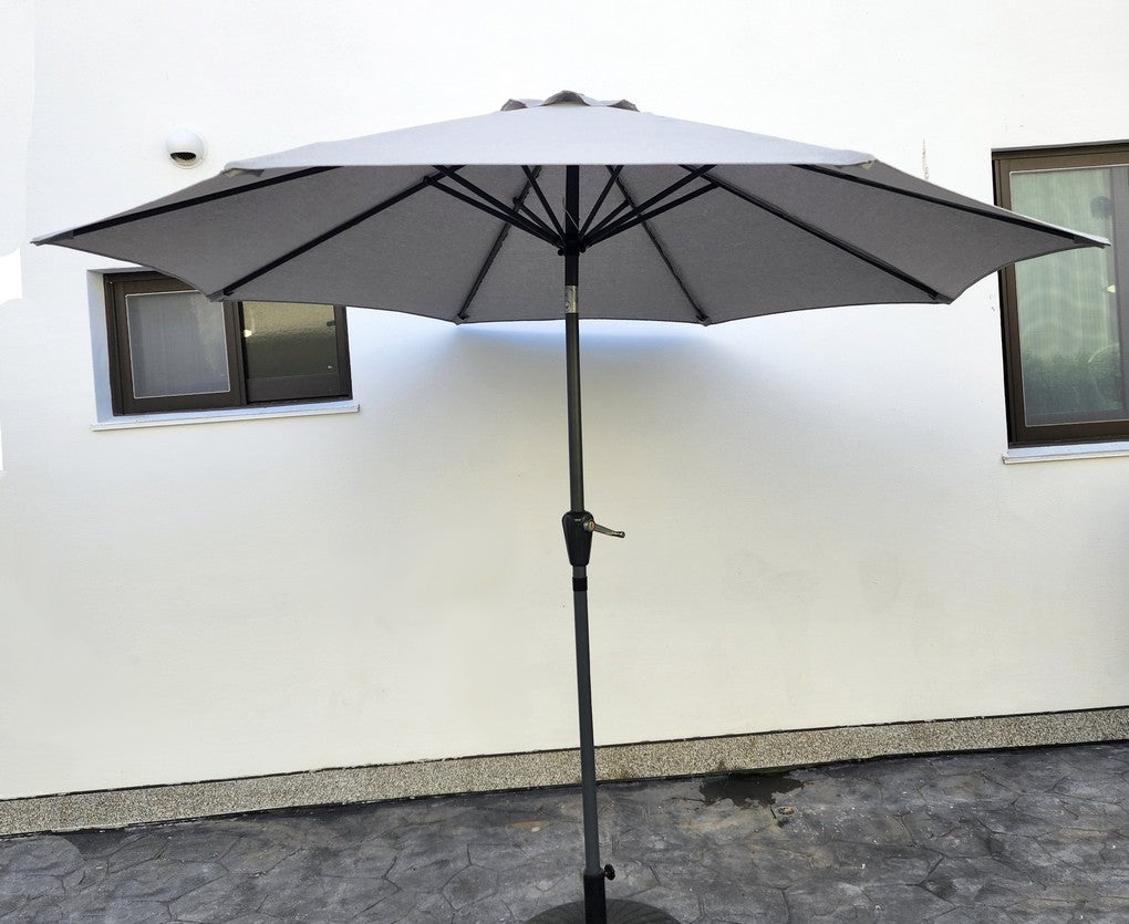 Replacement 2.7M 8 Ribs Parasol Fabric  - Grey