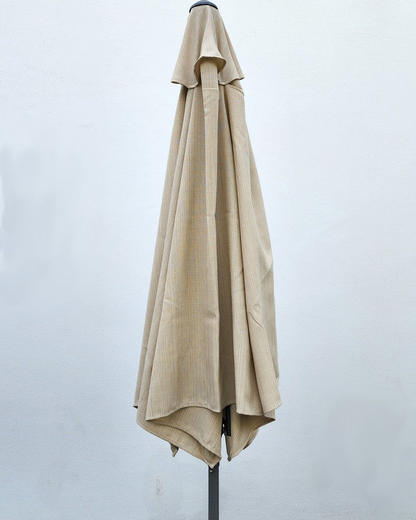 Replacement 2.7M 6 Ribs Parasol Fabric  - Olefin Beige