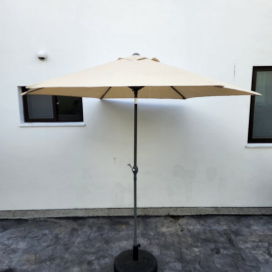 Replacement 2.7M 6 Ribs Parasol Fabric  - Olefin Beige