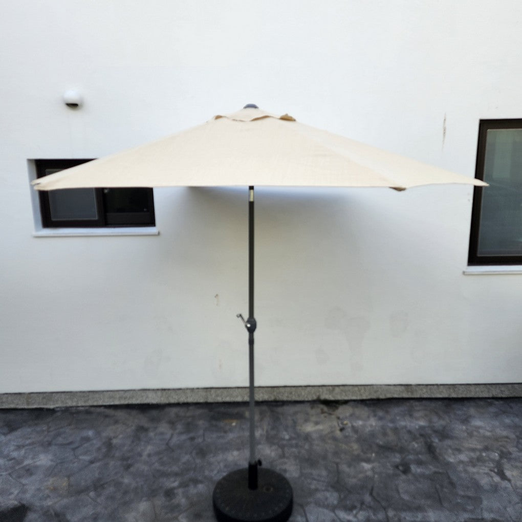 Replacement 2.7M 6 Ribs Parasol Fabric  - Olefin Beige