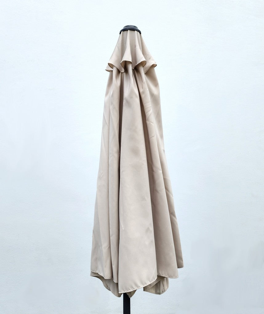 Replacement 2.7M 8 Ribs Parasol Fabric  - Cream