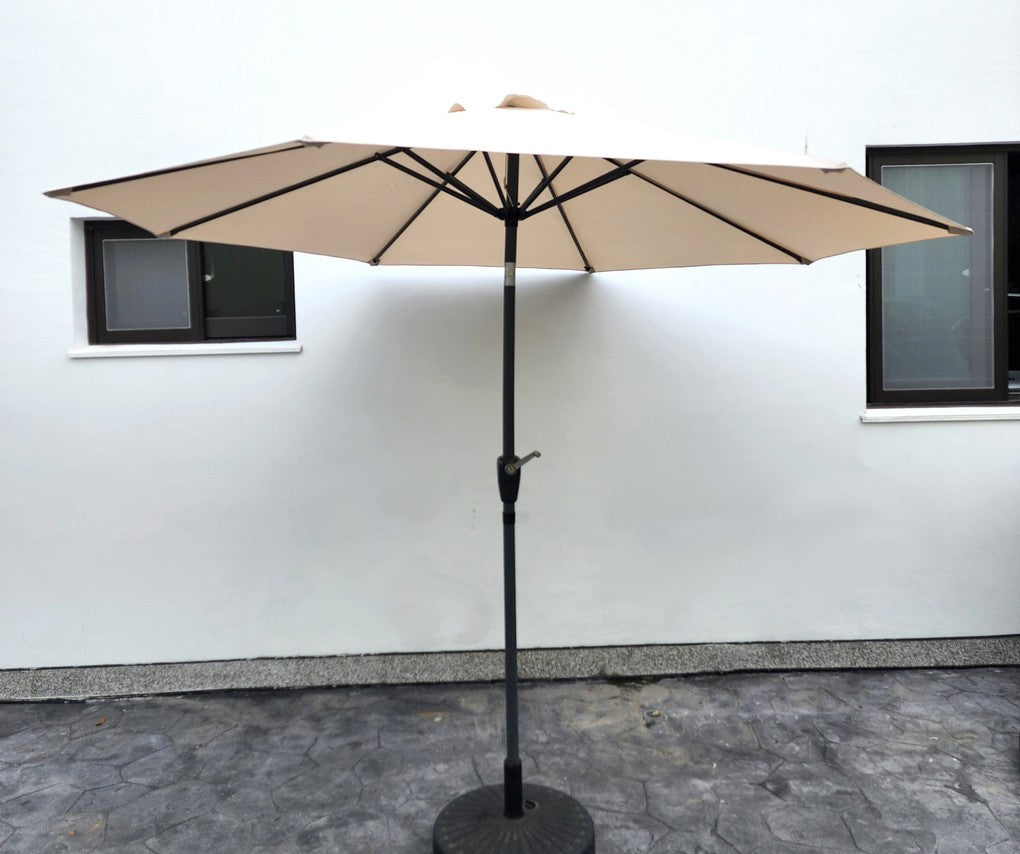 Replacement 2.7M 8 Ribs Parasol Fabric  - Cream