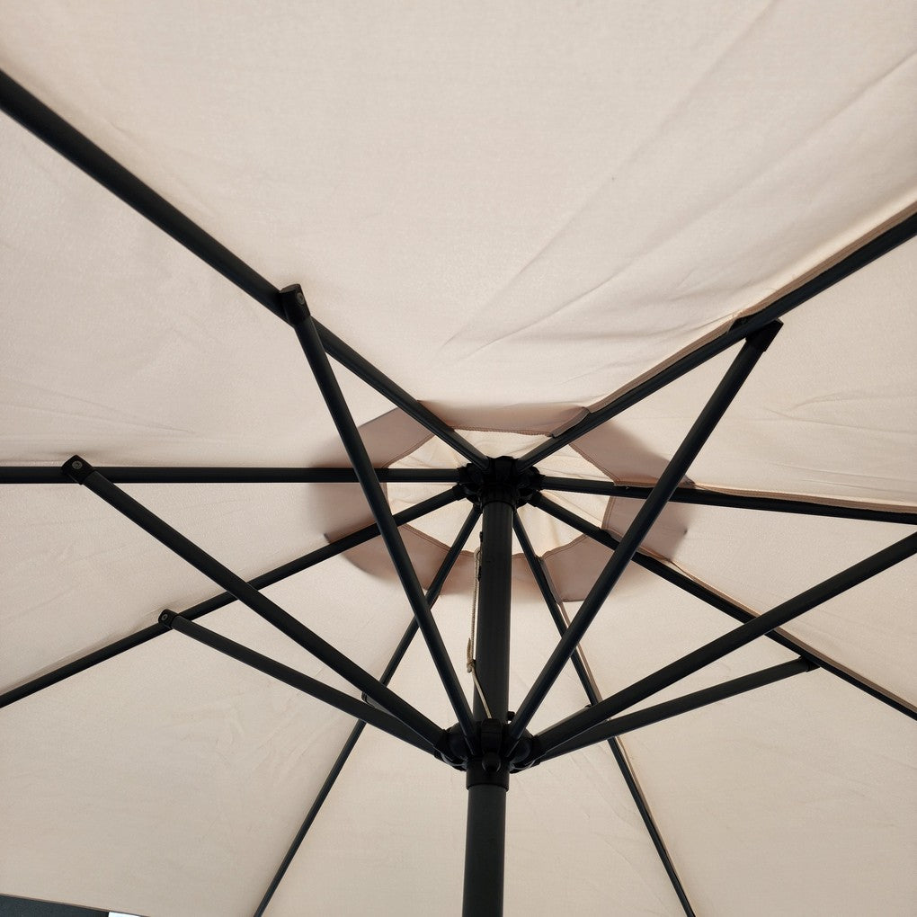 Replacement 2.7M 8 Ribs Parasol Fabric  - Cream