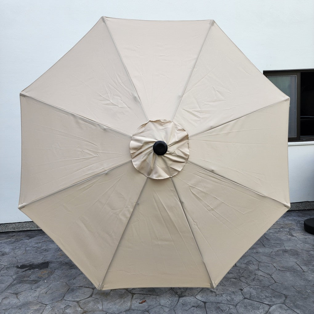 Replacement 2.7M 8 Ribs Parasol Fabric  - Cream