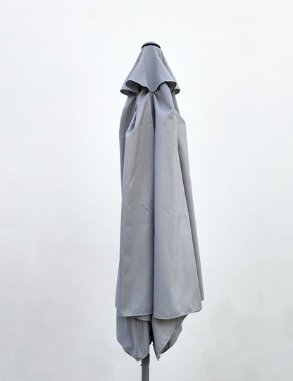 Garden Parasol Replacement Cover 2.7M 6 Ribs Fabric  - Grey