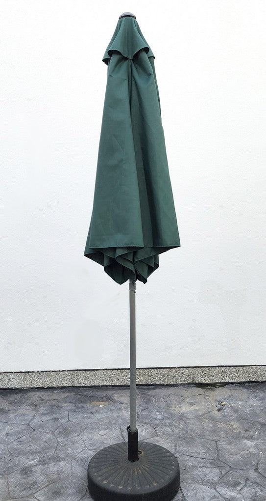 Replacement 2.7M 6 Ribs Parasol Fabric  - Dark Green