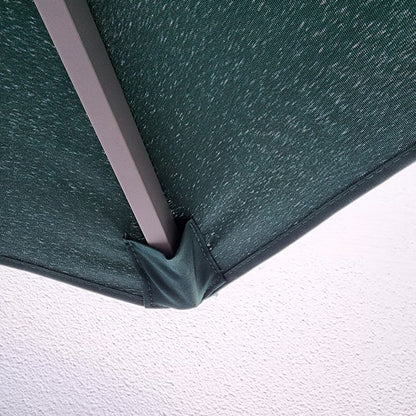 Garden Parasol Replacement Cover 2.7M 6 Ribs Fabric  - Dark Green