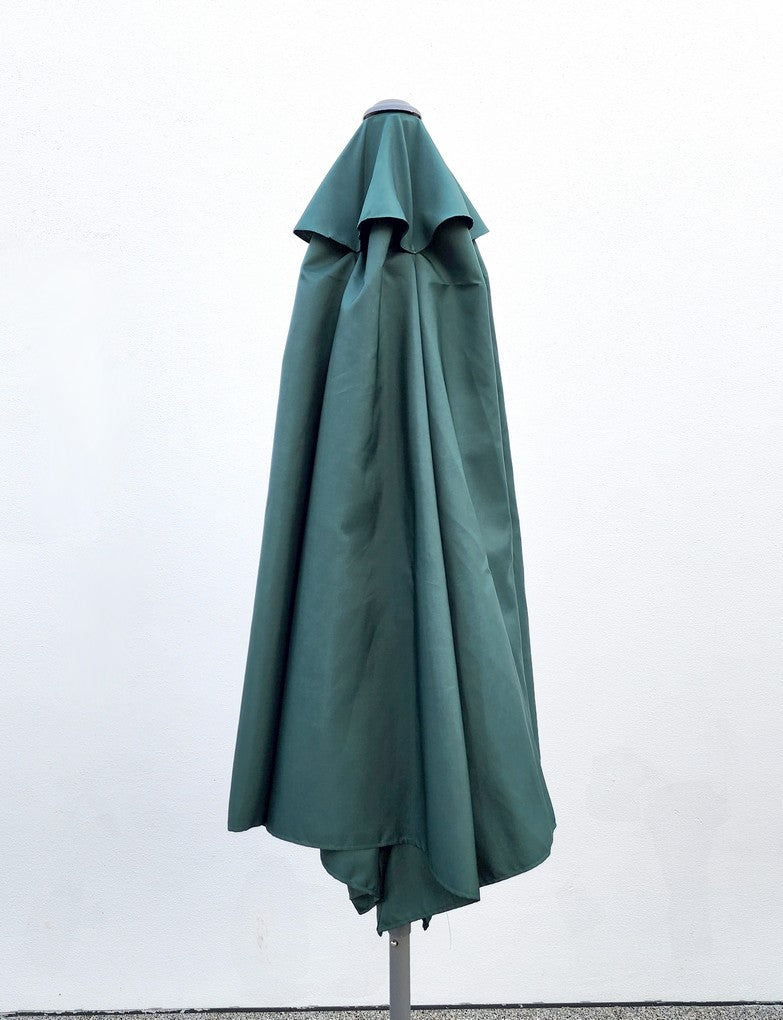 Replacement 2.4M 6 Ribs Parasol Fabric  - Dark Green