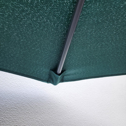 Garden Parasol Replacement Cover 2.7M 8 Ribs Fabric  - Dark Green