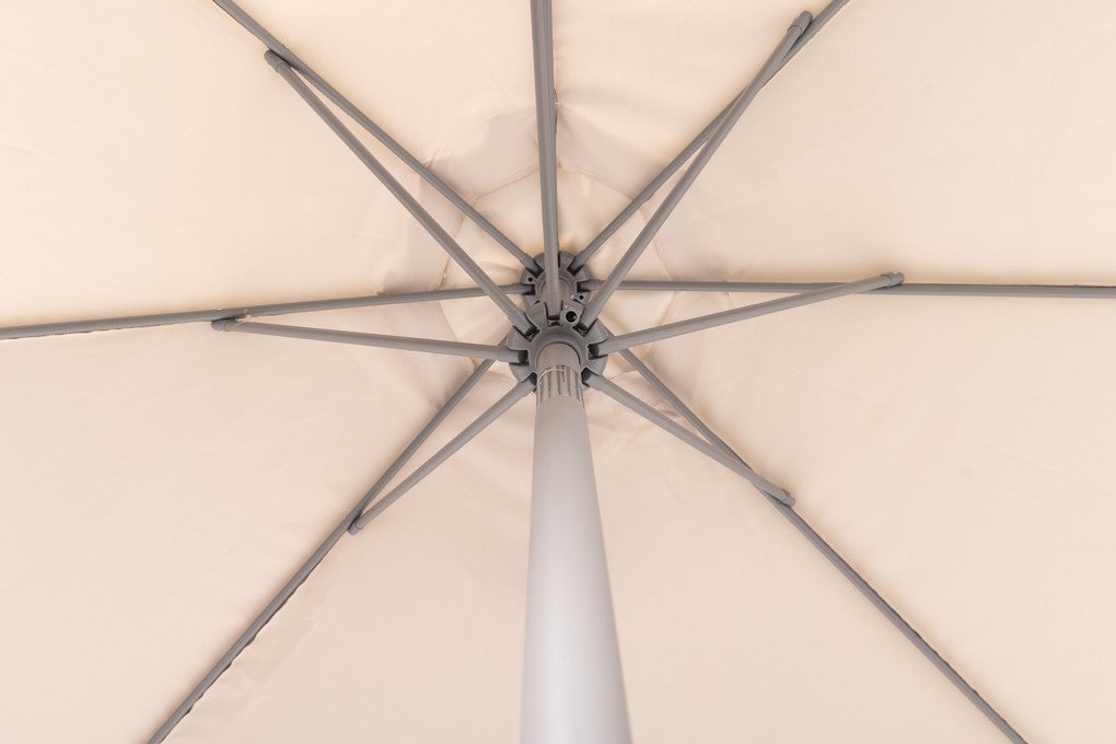HomeShade Garden Parasol 2.7m - Stone Gray