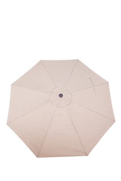 HomeShade Garden Parasol 2.7m - Stone Gray