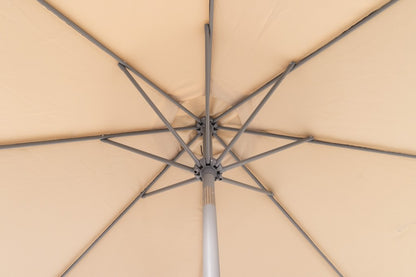 HomeShade Garden Parasol 2.7m - Warm Taupe