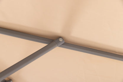 HomeShade Garden Parasol 2.7m - Warm Taupe