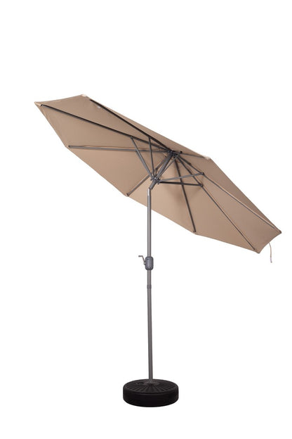 HomeShade Garden Parasol 2.7m - Warm Taupe