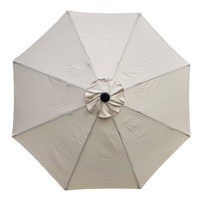 Garden Parasol Replacement Cover 2.7M 8 Ribs Fabric  - Cream