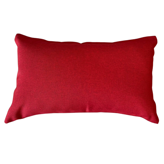 Cushion Cover 20"x12" (50x30cm) - Red (2pcs/bag)