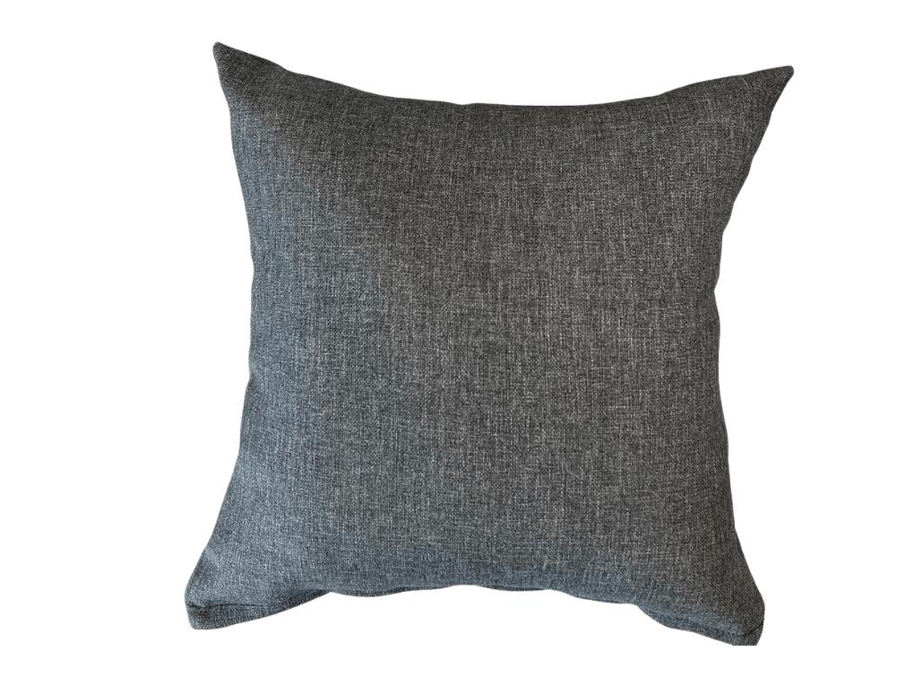 Cushion Cover 18"x18" (45x45cm) - Charcoal Grey (2pcs/bag)