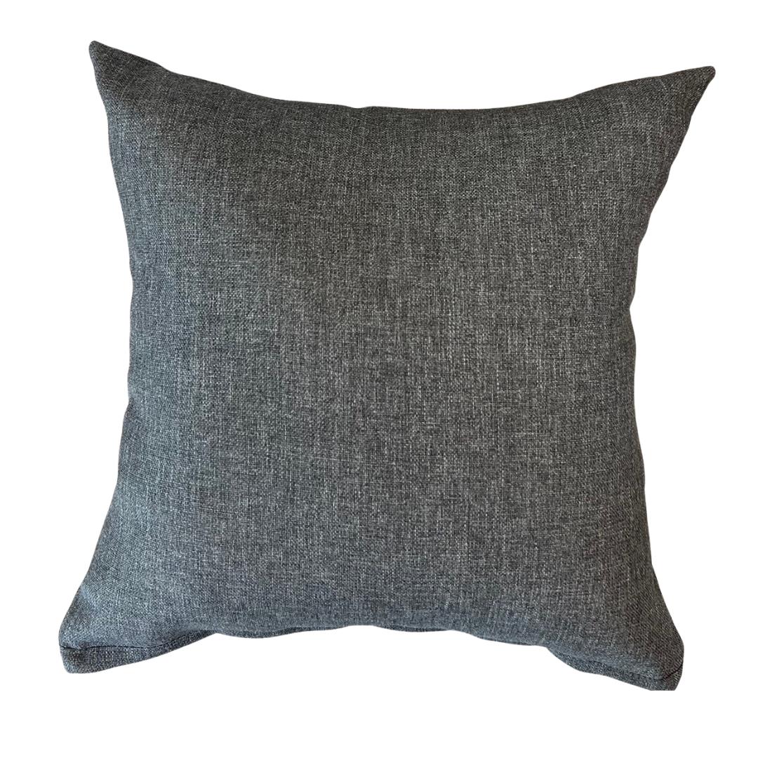 Cushion Cover 16"x16"(40x40cm) - Charcoal Grey (2pcs/bag)