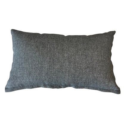 Cushion Cover 20"x12" (50x30cm) - Charcoal Grey (2pcs/bag)