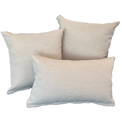 Cushion Cover 20"x12" (50x30cm) - Beige (2pcs/bag)
