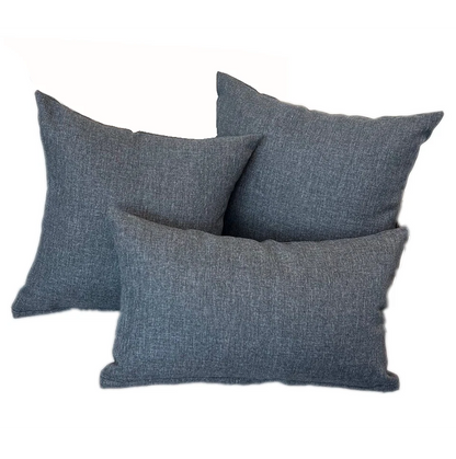 Cushion Cover 16"x16"(40x40cm) - Charcoal Grey (2pcs/bag)